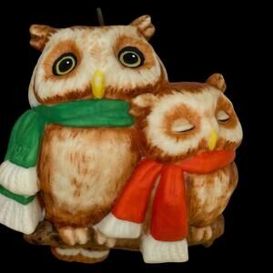 Hallmark Ornament Magic Light Watch Owls Vintage 1992 QLX708-4